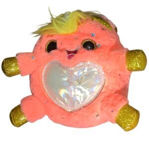 Zuru 10"D Rainbocorn Unicorn Sparkles, Peach Color w/ Fairy Wings, Series 2, EUC